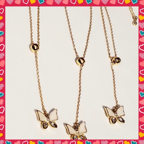 Jewelry - 🦋Super cute Dainty Lariat Butterfly 🦋 Necklace